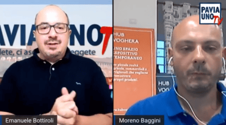 Intervista a Moreno Baggini - Pavia Uno TV